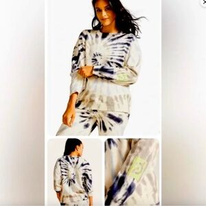 Peloton Tye Dye Sweat Suit Size Large